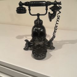Skull Phone. Halloween Decoration