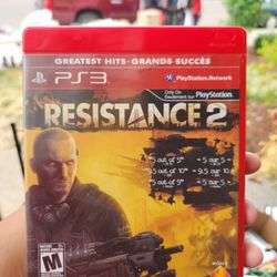 PS3 RESISTANCE 2