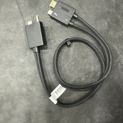 For ThinkPad Thunderbolt 3 Workstation Dock Split Cable SC10Q68201