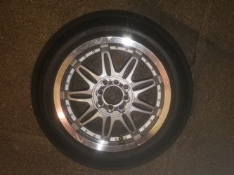 15" Wheel with Tire
