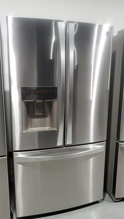 Kenmore 3-Door Stainless Steel Refrigerator
