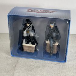 DC Comics Batman And Catwoman Salt And Pepper Shakers (contact info removed) New