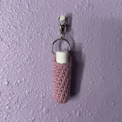 Chapstick Holder Keychain