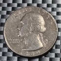 This One Is A Very Great (1980)LIBERTY Quarter Extremely RARE 