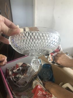 Antique crystal/glass collection