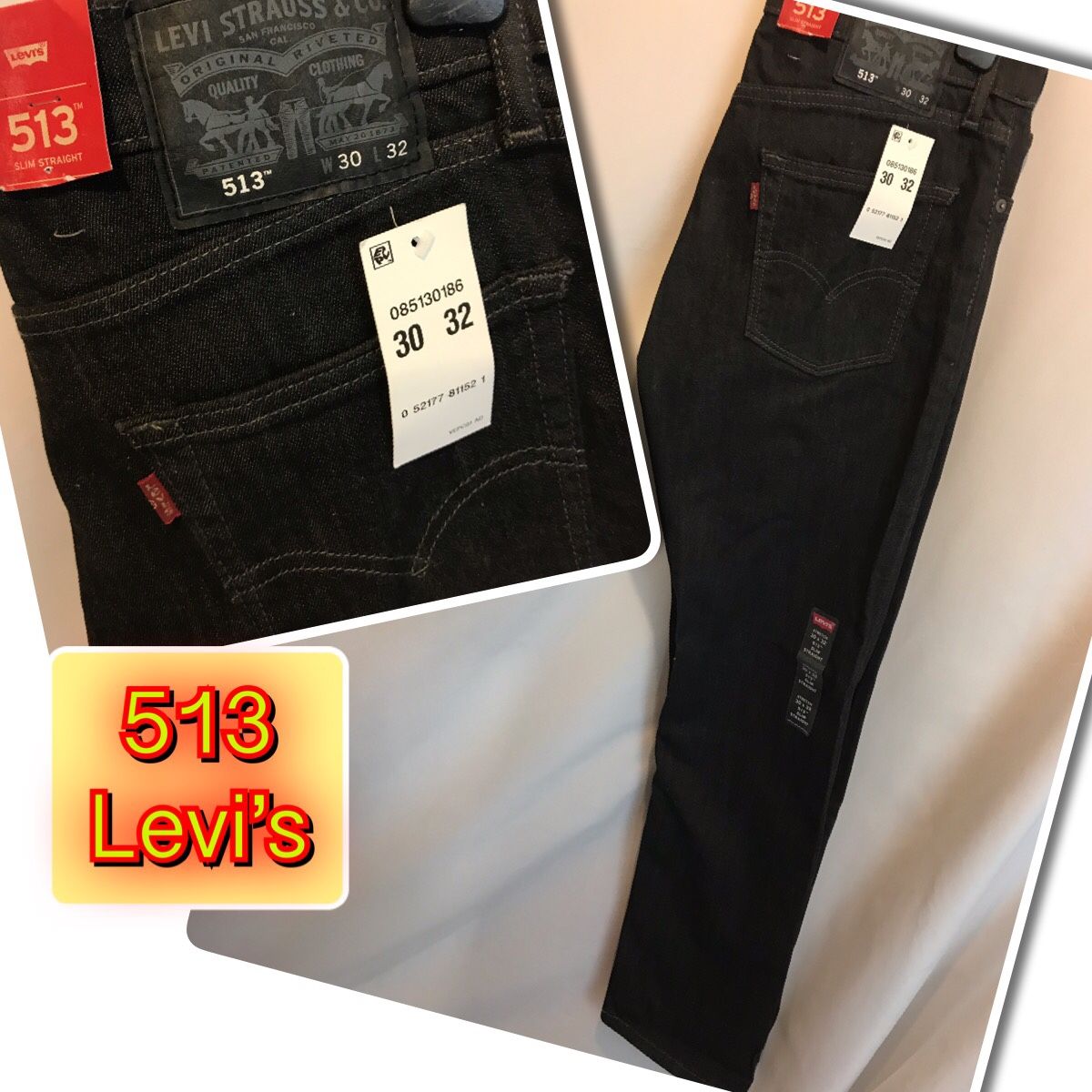 Levi’s 513 Black size 30x32 men