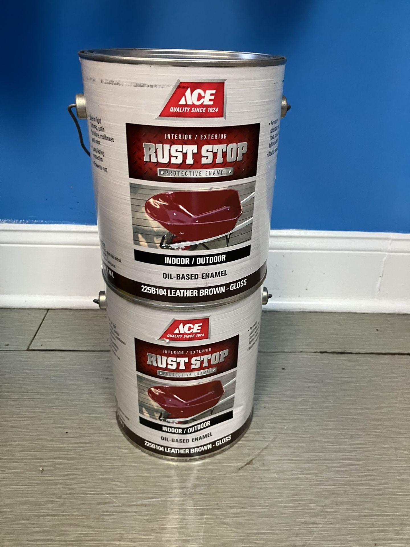 Paint Color Brown NEVER OPEN