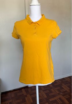 The children’s place girls yellow polo shirt size 16