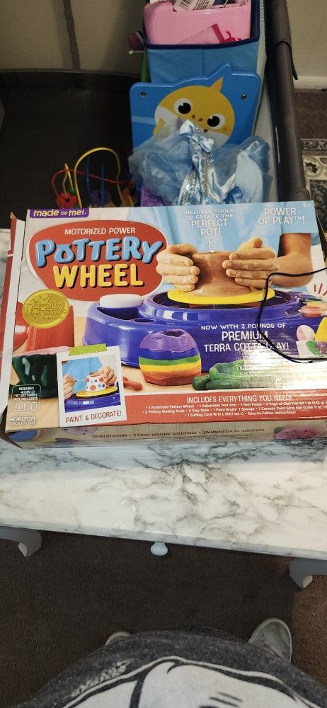 Kids pottery wheel