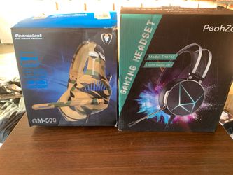 Video gaming headsets $30 each ps4 xbox one pc