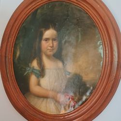 19th Century Oil Painting Portrait