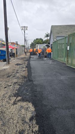 ASPHALT PAVING WORK