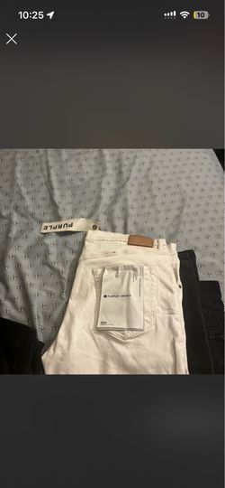White purple jeans size 38