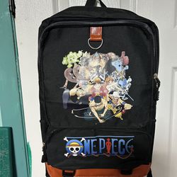 Roffatide Anime One Piece Laptop Backpack 