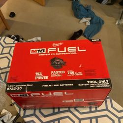 Milwaukee, M 18 7 1/4 Inch Circular Saw Brand New In Box 