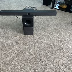 Sony Sound Bar And Sub Woofer