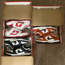 Nike Dunks 3 Pairs