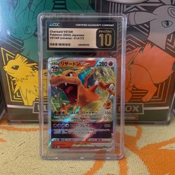 Pokémon Charizard Pristine CGC
