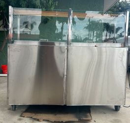 Salad Bar Refrigerated Buffet Cold table