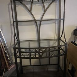 Metal Wine/Bakers rack 