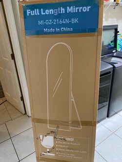 Standing mirror brand new