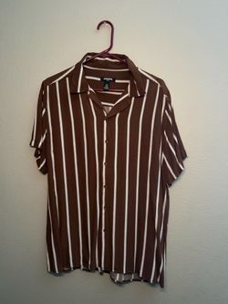 Button Up Shirt Men Large