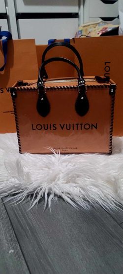 DIY Louis Vuitton Leather Tote Bag (Upcycle Papper brand bag) 