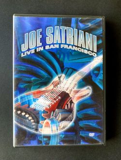 Joe Satriani Live In San Francisco (DVD 2001) Tested Excellent Disc - Prog Rock
