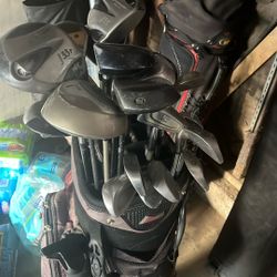 Golf Clubs And Bag