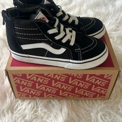 Vans Sk8-Hi Zip  Toddler Size 10