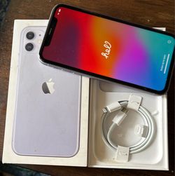 iPhone 11 unlocked in original box with charger