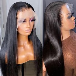 Straight Human Hairs Wig 22inches 
