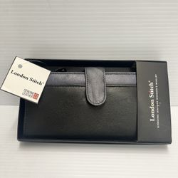 London Stitch Real Leather Ladies Wallet