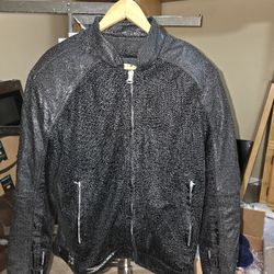 Ballistic- Joe Rocket Series Mens Padded Motorcycle Jacket Medium-Black Mesh