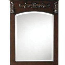 Antique Cherry Wood 22" Mirror Chelsea NEW IN BOX