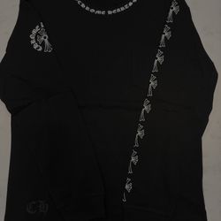 Black Chrome Hearts Long Sleeve 