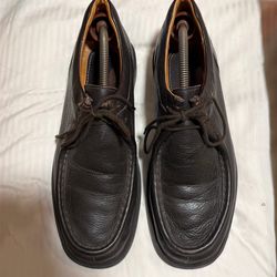 Clarks Amazonas Men’s Leather Shoes Size 9.5 Wide – Made in Brazil