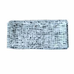 Moda at Home Black White Shower Curtain 