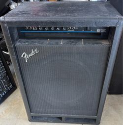 Fender BXR  300C PR142 SolidState BASS Combo Amplifier , Good Shape!