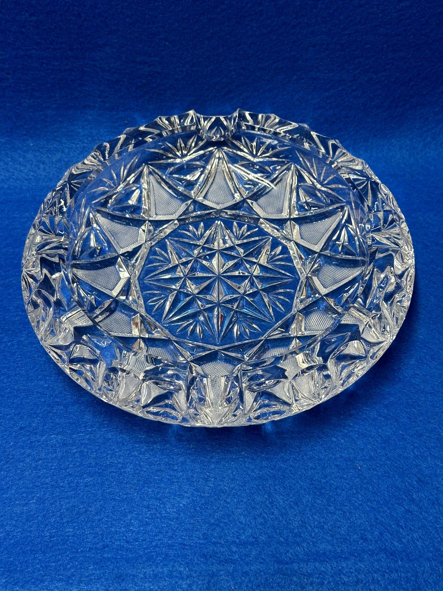 Heavy Glass 8” Round Tray