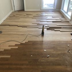 Hard Wood Floors Install 