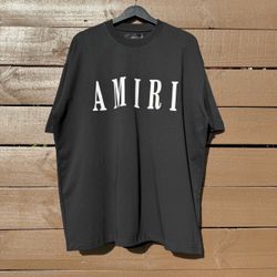 Amiri Logo T-Shirt Black