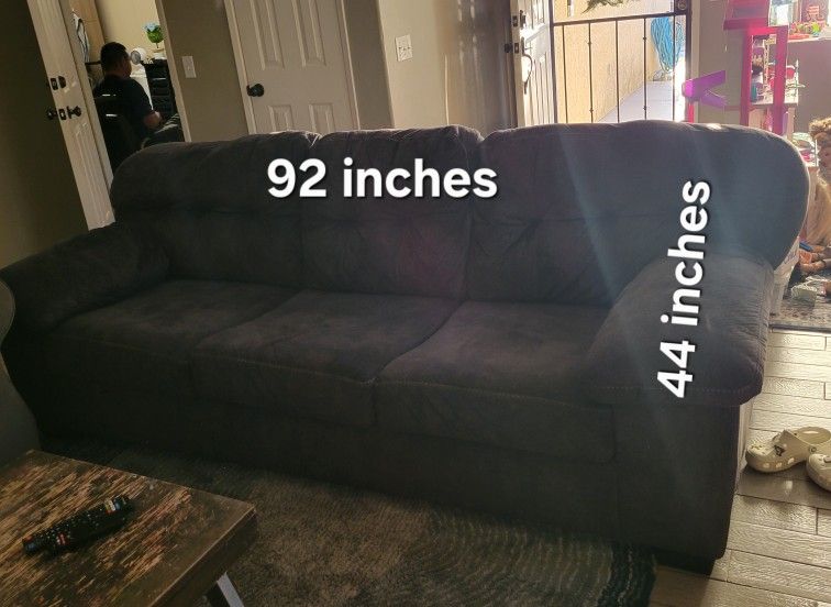 Couch Dark Grey