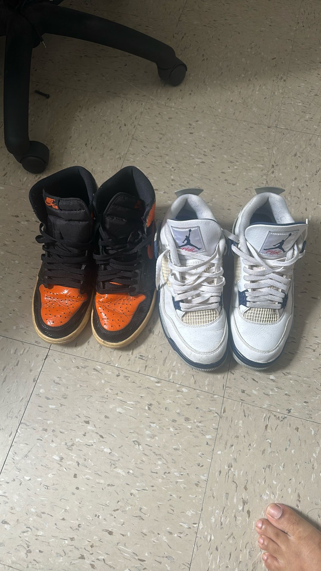 Jordan 1’s And 4’s