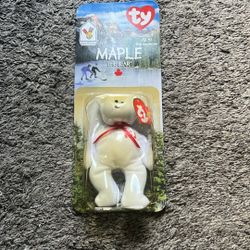 1999 McDonald’s Ty Maple The Bear Teenie Beanie Babies