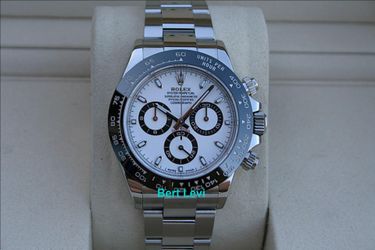 ROLEX 116500 DAYTONA COSMOGRAPH WATCH PANDA WHITE DIAL - T5315