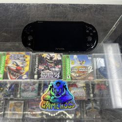 PlayStation Vita With Charger $180-$200 Each Gamehogs 11am-7pm