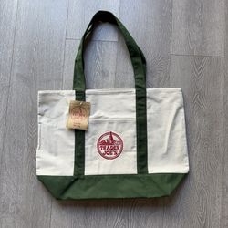 New Trader Joe’s Large Canvas Green Bag