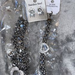 Silver Jewelry Set
