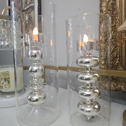 2 Tealight Candle Holders